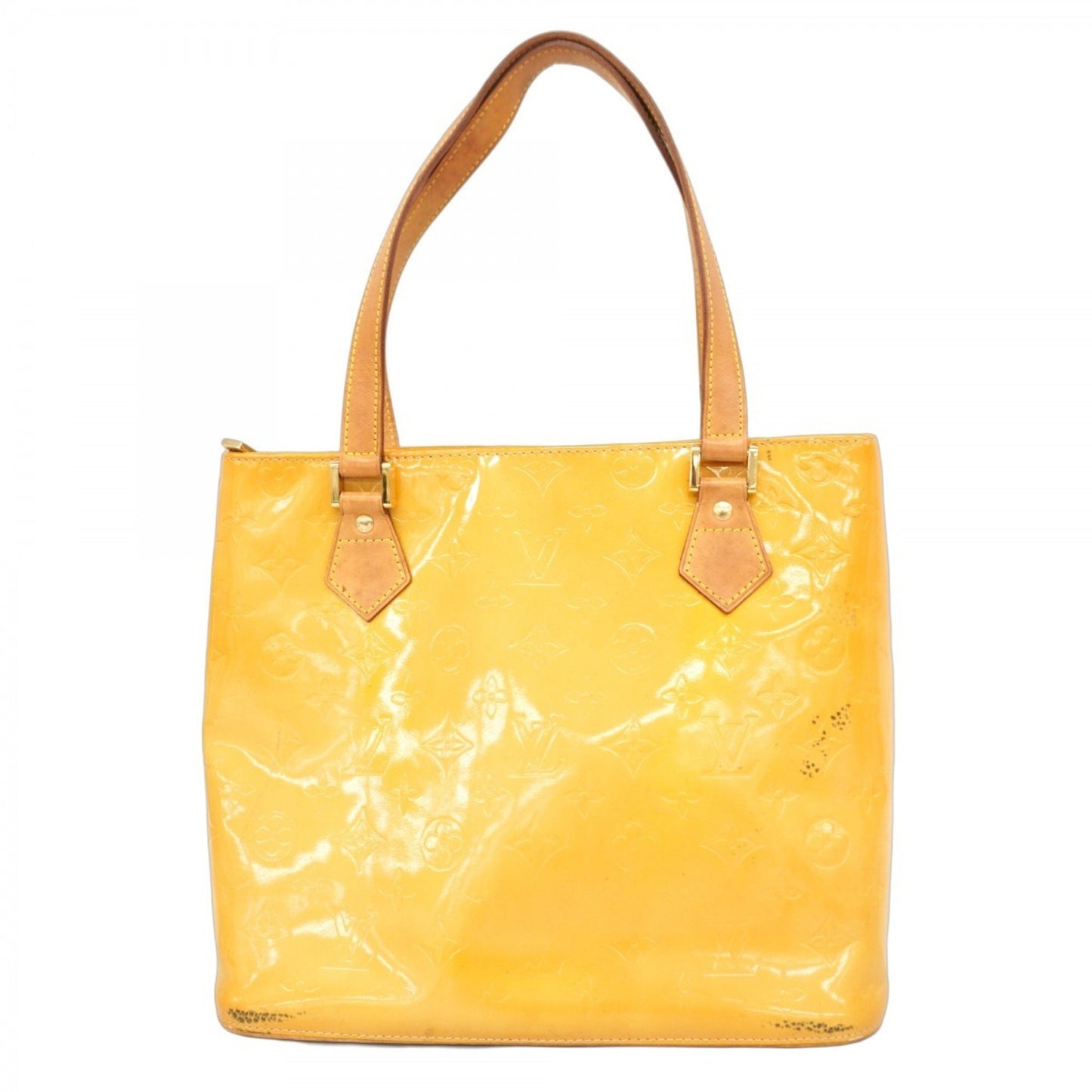 Louis Vuitton Vernis Houston Tote Bag M91004 Beige