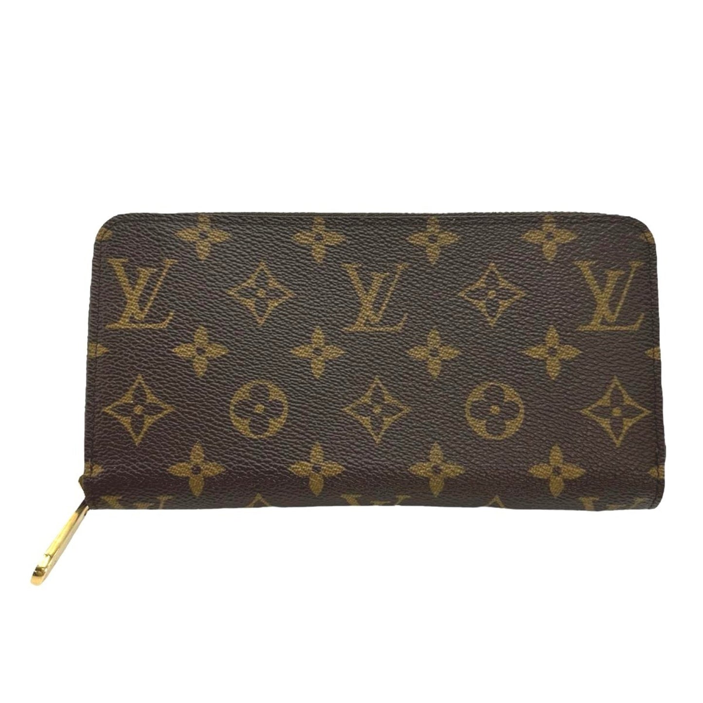 Louis Vuitton Louis Vuitton Long Wallet Round Zipper Monogram Zippy Canvas M42616 Brown