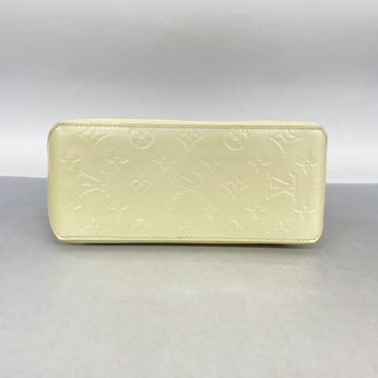 Louis Vuitton Vernis Reed Pm Handbag M91336 Pearl