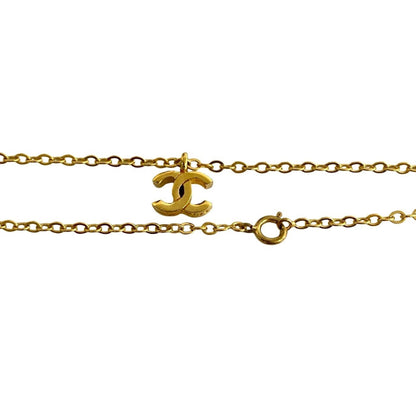 Chanel Vintage Coco Mark Motif Necklace Choker Pendant