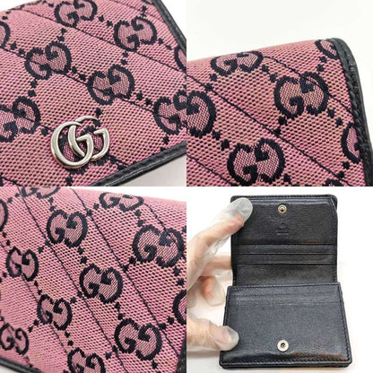 Leather - Gucci Wallet (Bi-Fold) Gg Canvas