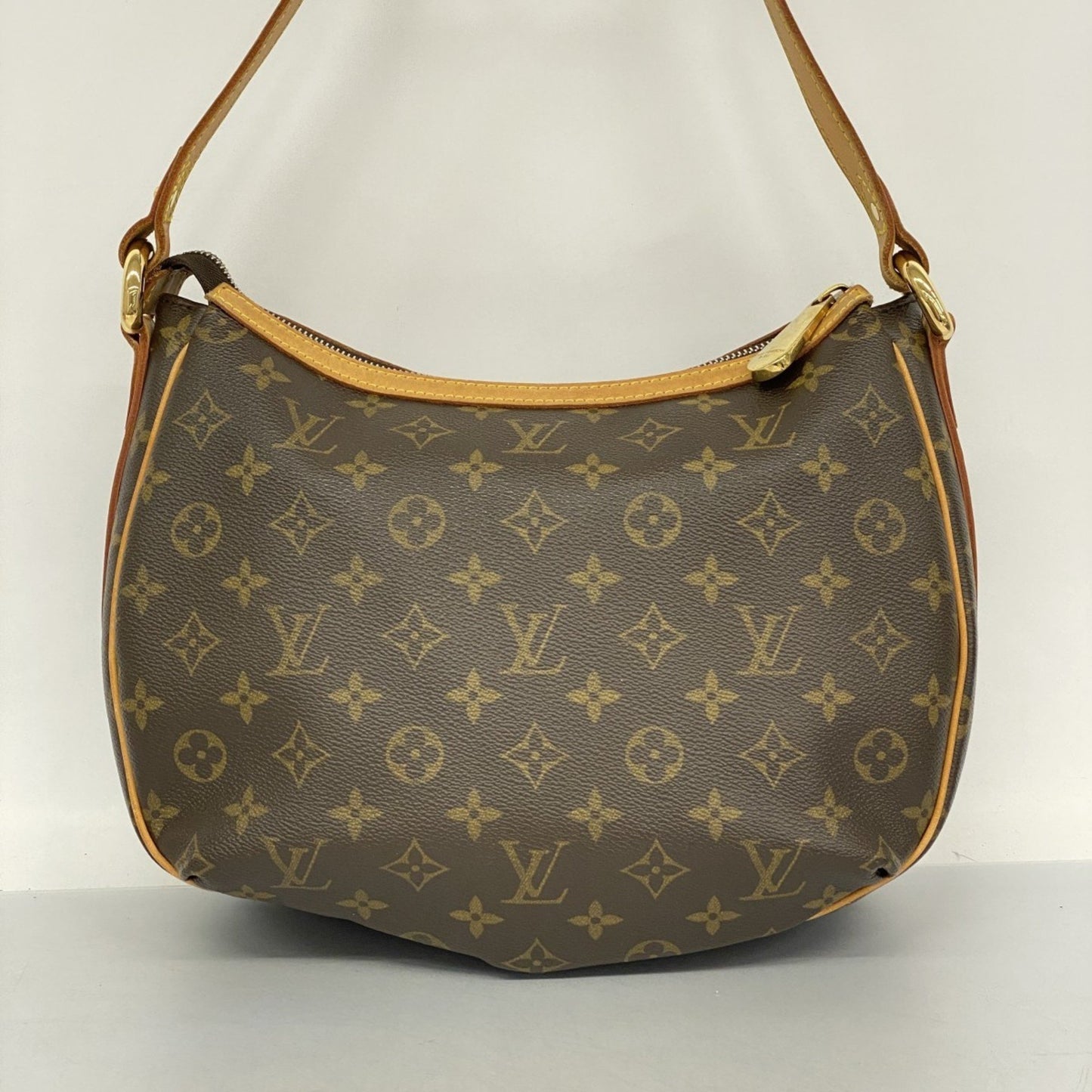 Louis Vuitton Monogram Toulon Pm Shoulder Bag M40076 Brown