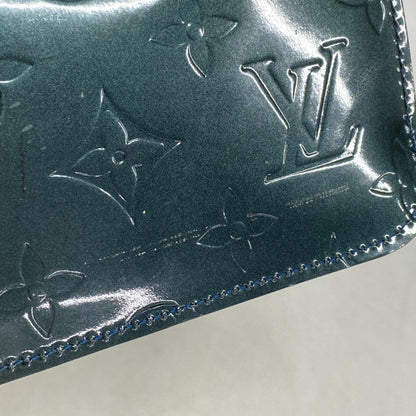 Louis Vuitton Vernis Pochette Cle Nm M93665 Bleu Nuit