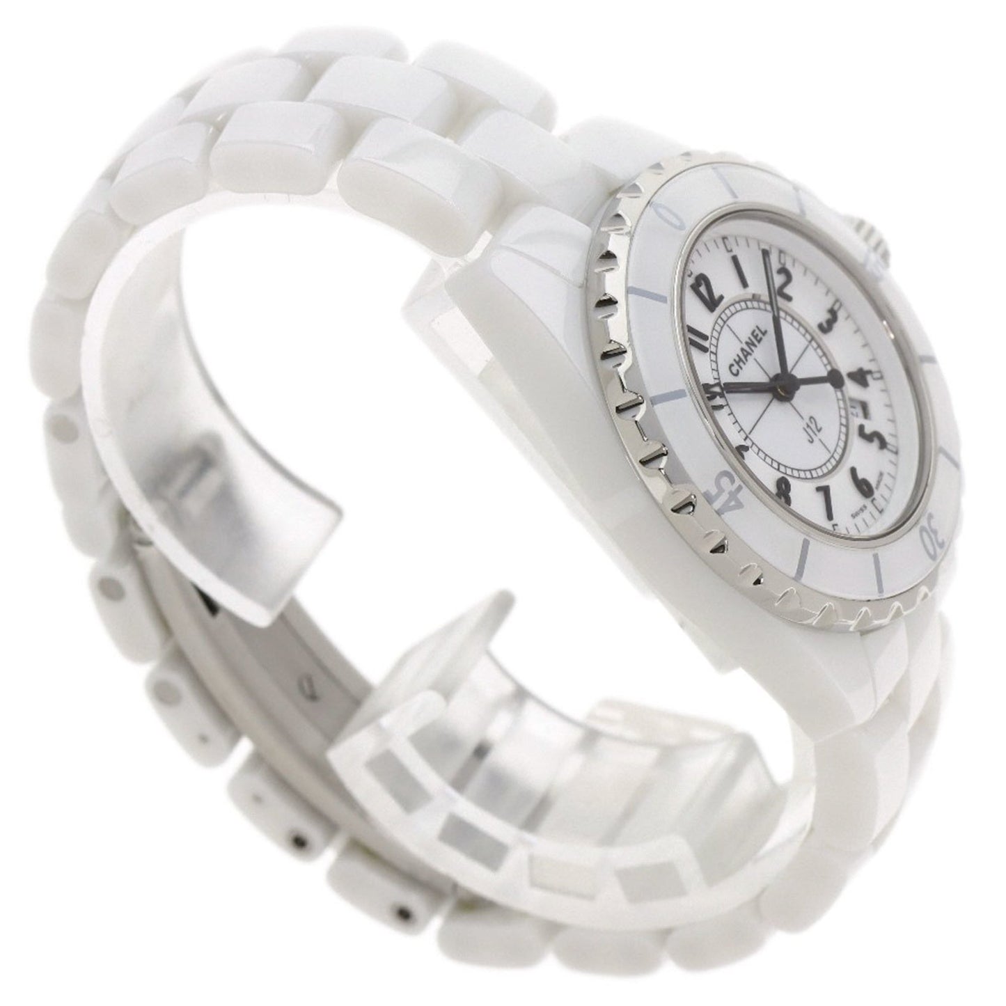 Chanel H0968 J12 33Mm White Ceramic Watch