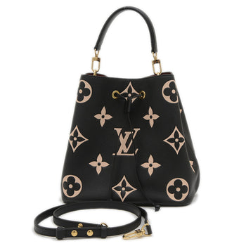 Louis Vuitton Monogram Empreinte Neonoe Mm 2Way Bag Shoulder Black M45497