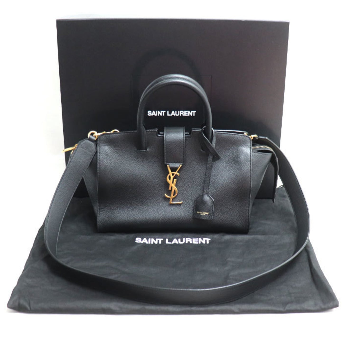 Saint Laurent Downtown Cabas 2-Way Handbag