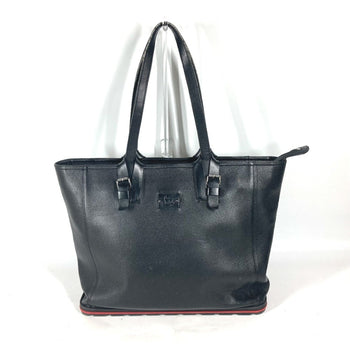 Christian Louboutin Cabiker Small Badge Shoulder Bag Tote Leather
