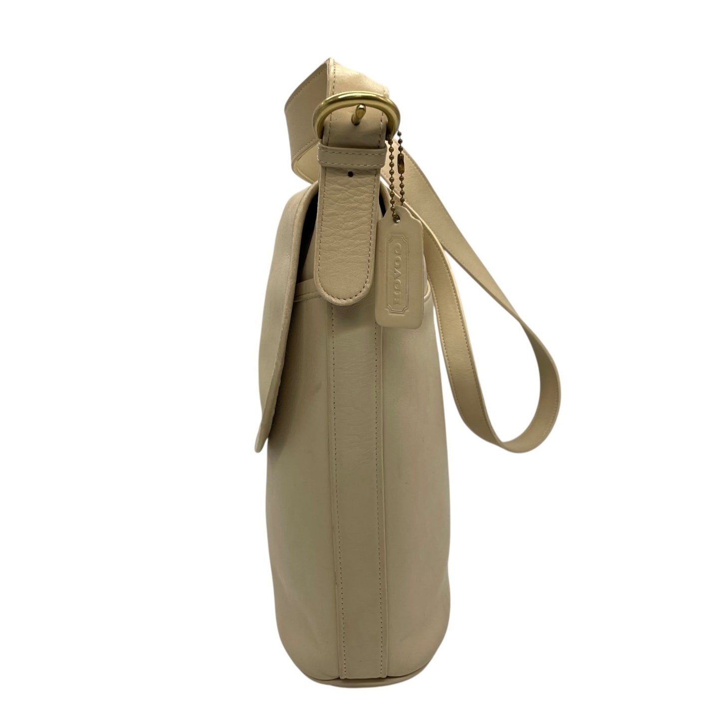 Coach Leather Flap Shoulder Bag