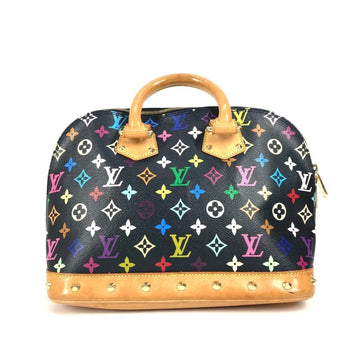 Louis Vuitton M40444 Monogram Multicolor Alma Pm Tote Bag Handbag Canvas