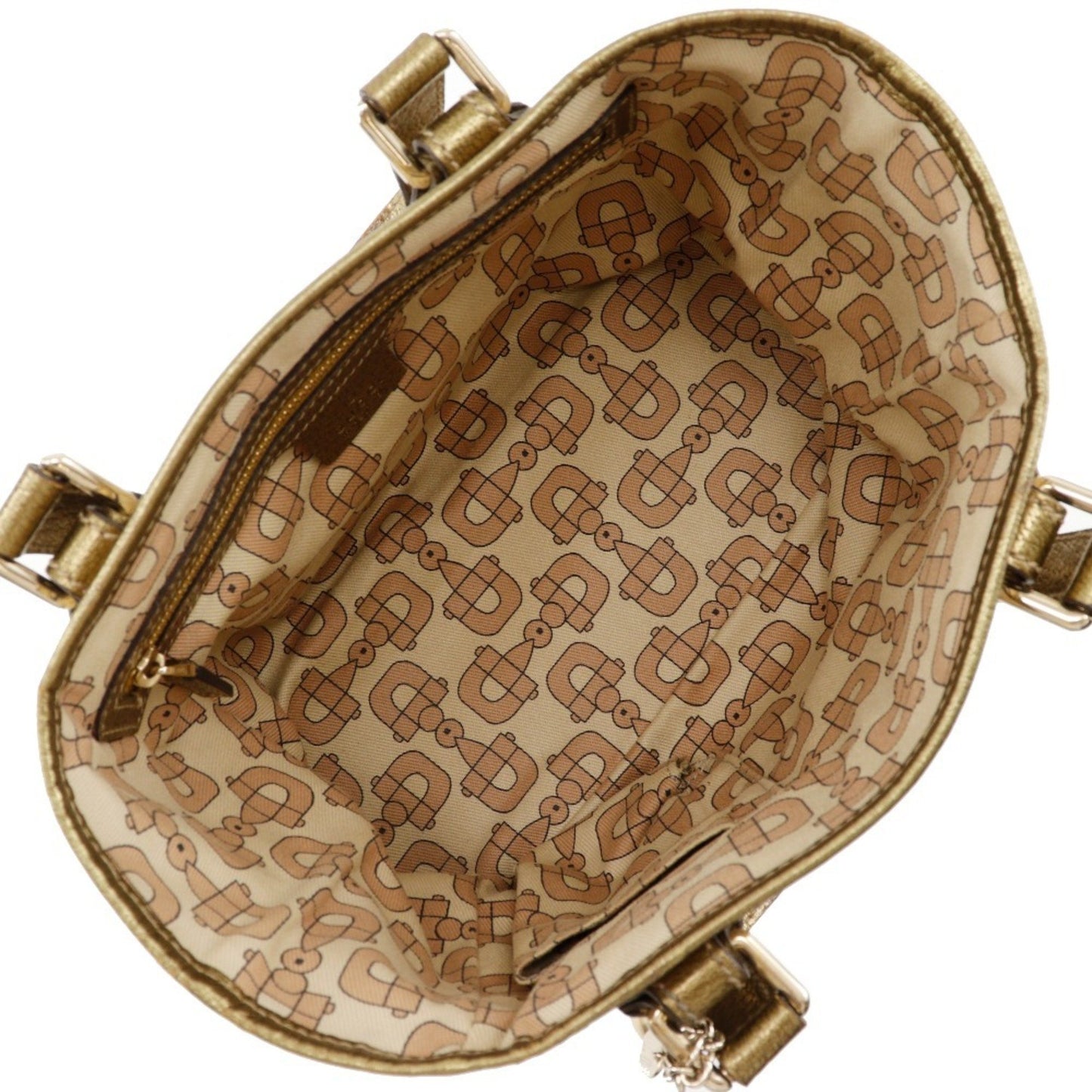 Gucci Handbag 139261 Gg Canvas X Leather Brown