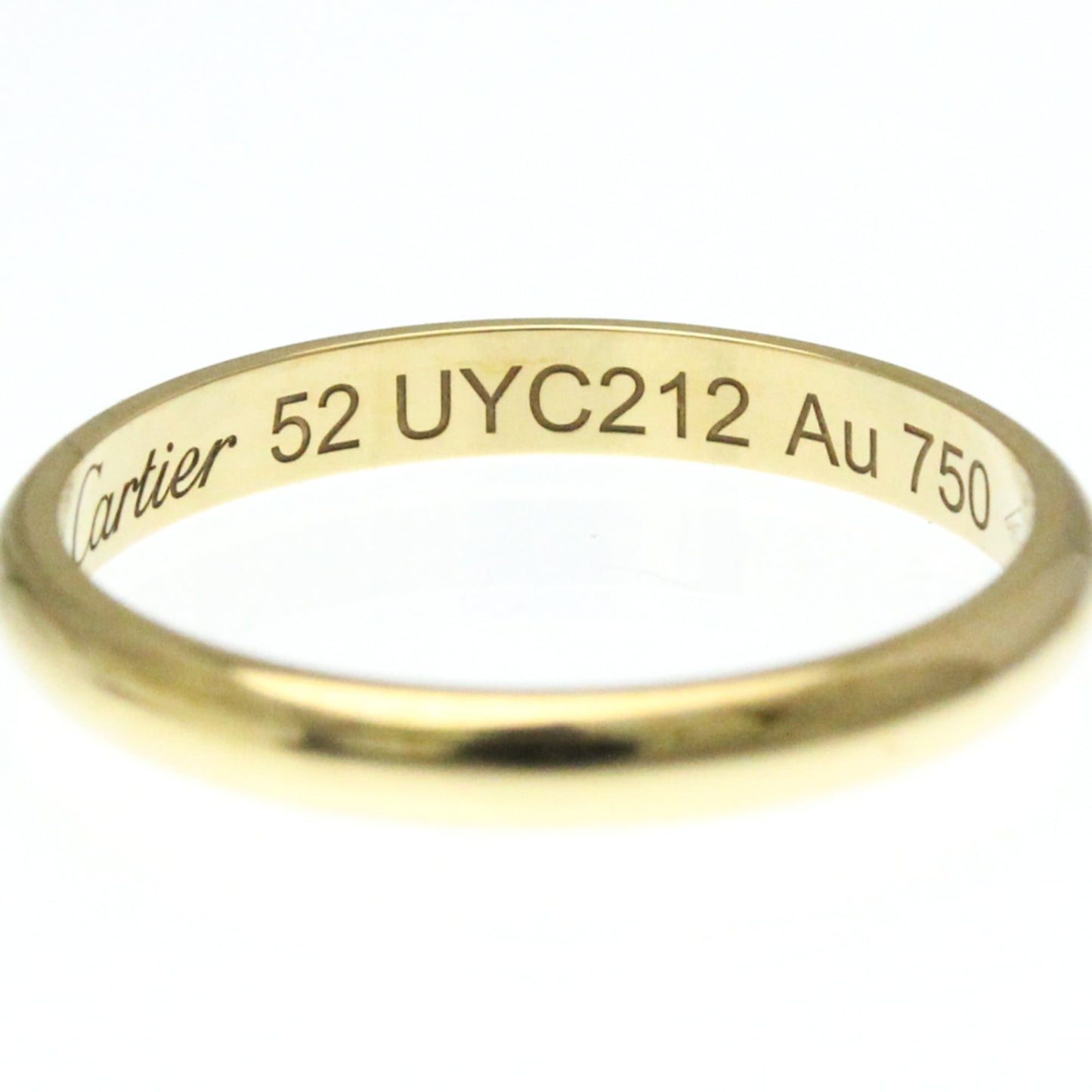 Cartier 1895 Wedding Ring Yellow Gold (18K) Fashion No Stone Wedding Ring Gold