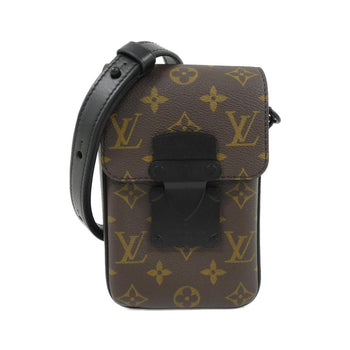 Louis Vuitton Monogram Macassar S-Lock Vertical Wearable Wallet M81522 Shoulder Bag
