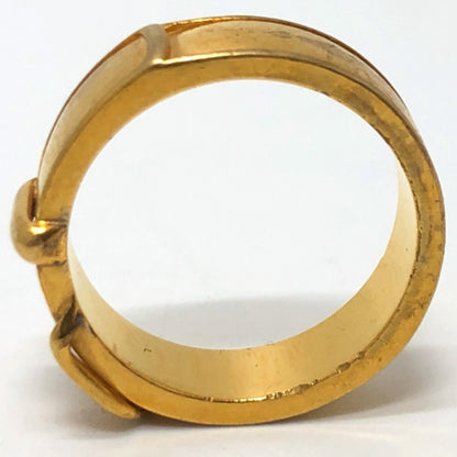 Hermes Hermes Belt Motif Accessory Scarf Ring Metal