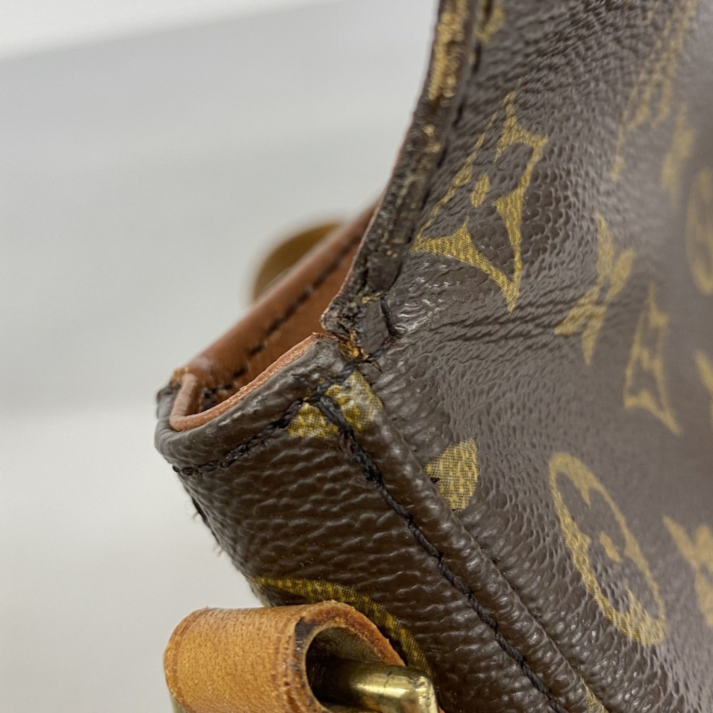 Louis Vuitton Monogram Chantilly Pm Shoulder Bag M40646 Brown