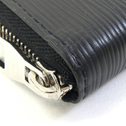 Louis Vuitton Epi Zippy Wallet Vertical M60965 Noir Black