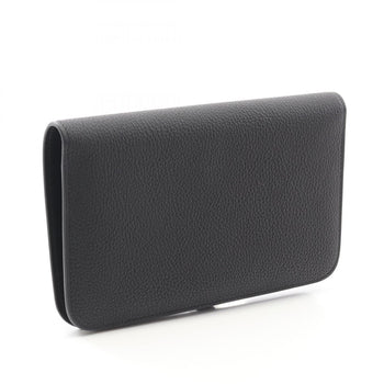 Hermes Herms Dogon Gm Bifold Long Wallet Leather Togo