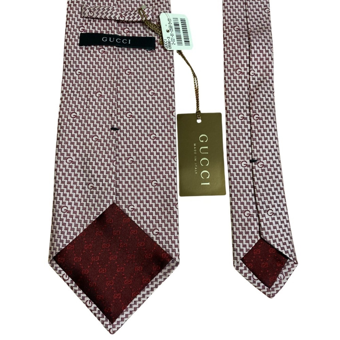 Gucci G Logo All-Over Print Wide Tie