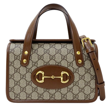 Gucci 1955 Gg Supreme Horsebit Bag