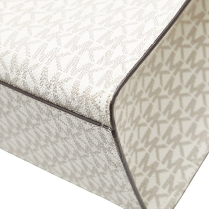 Michael Kors Signature Handbag Tote Bag 35T0Gy9T3B White