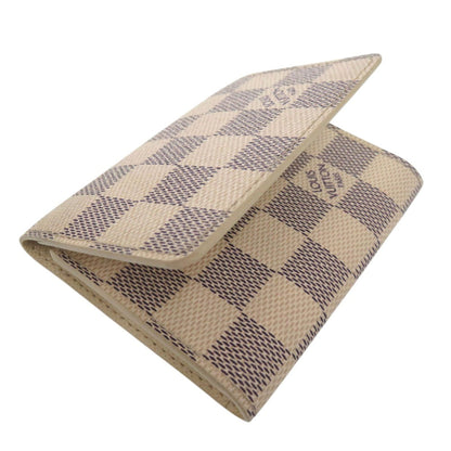 Louis Vuitton Azur Envelope Carte De Visite Damier Card Case N61746 White Lv 0719 Louis Vuitton