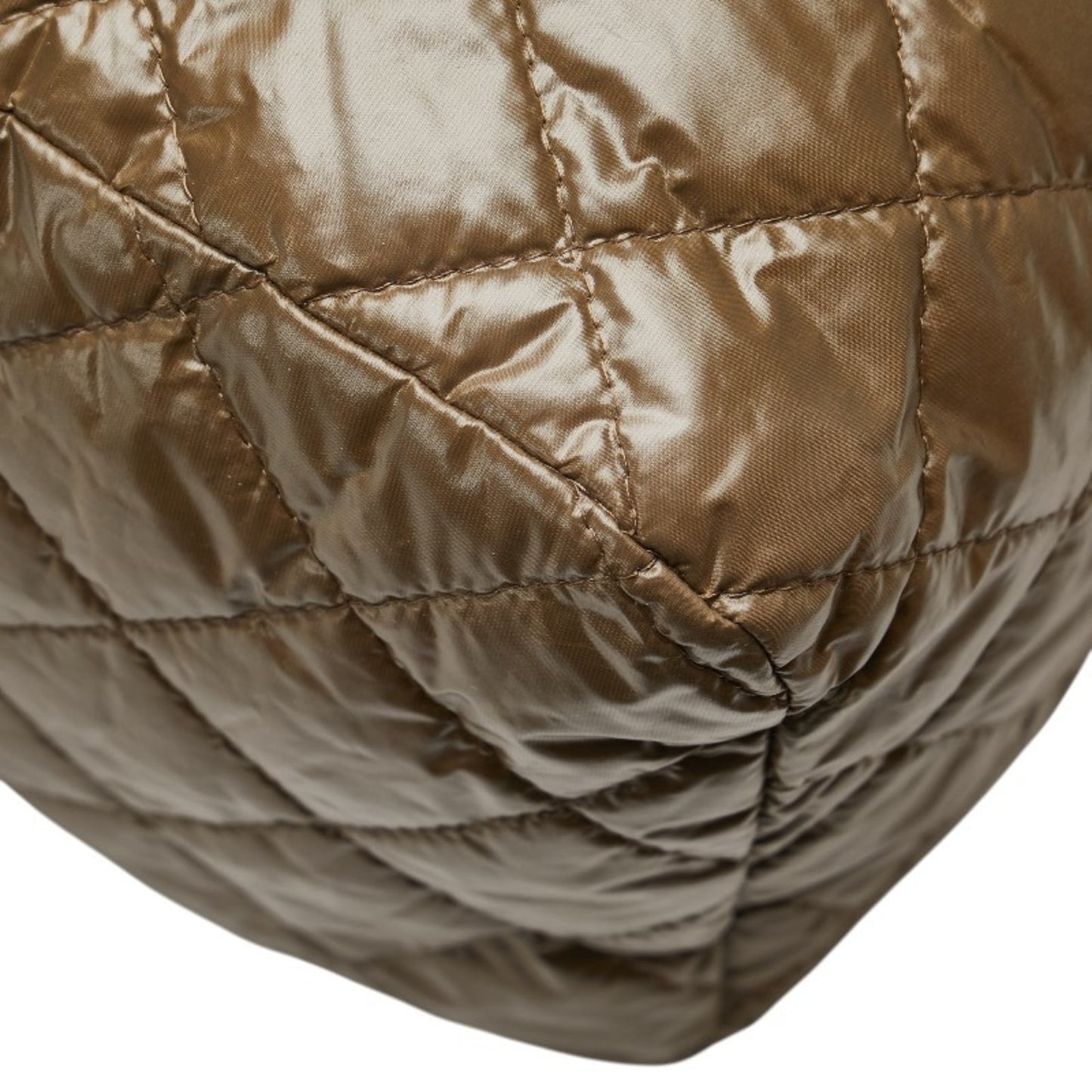 Burberry Logo Plate Shoulder Bag Khaki Black Nylon