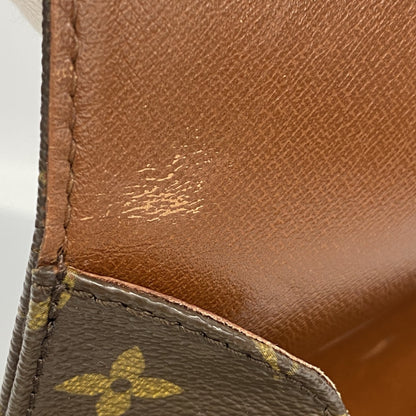Louis Vuitton Monogram Cartouchiere Gm Shoulder Bag M51252 Brown