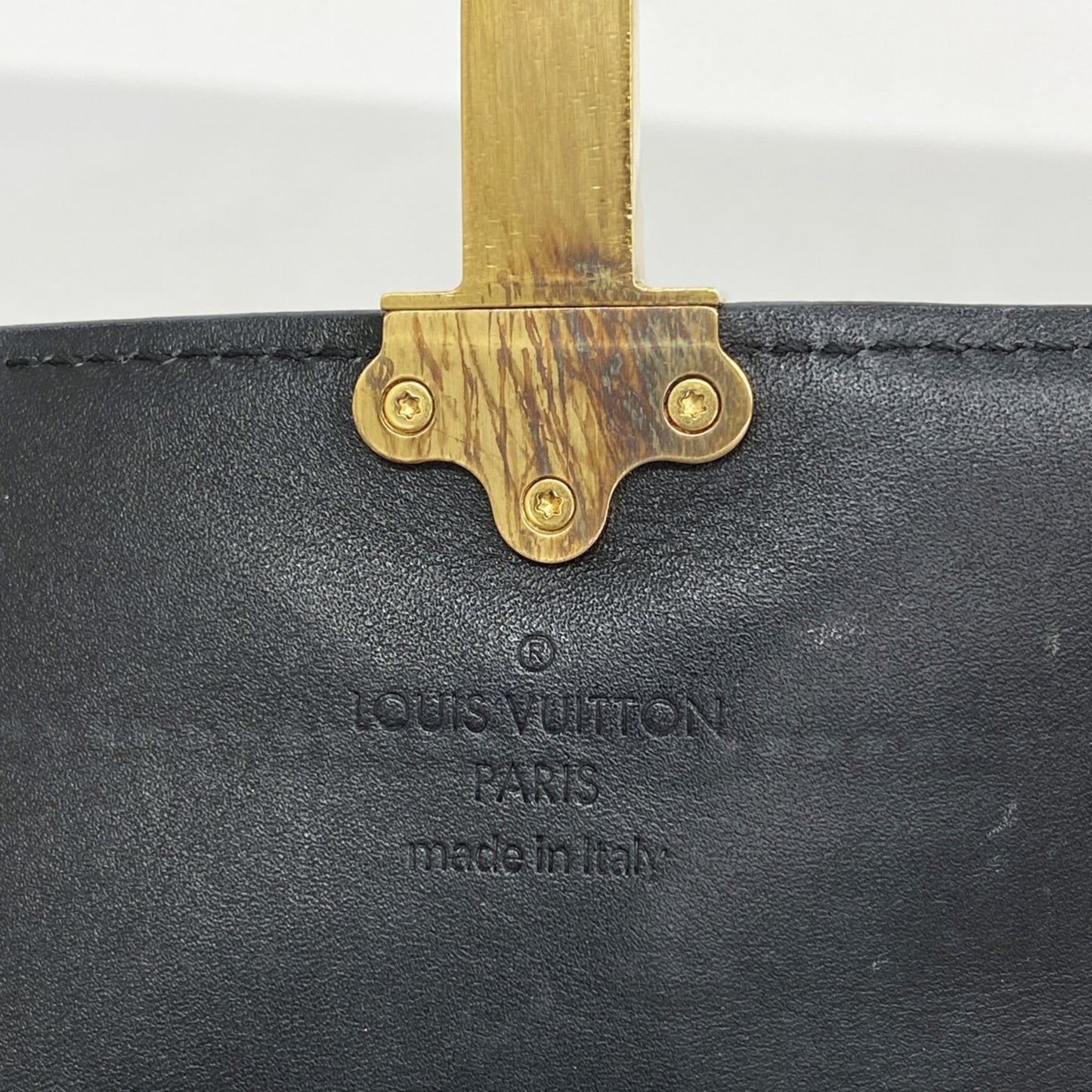Louis Vuitton Monogram Portefeuille Cherrywood Long Wallet M62558 Black/Brown