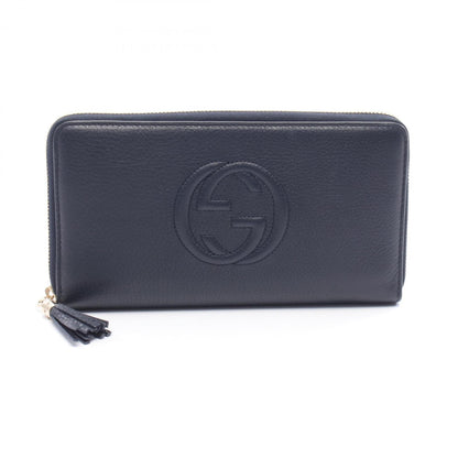 Gucci Soho Interlocking G Round Long Wallet