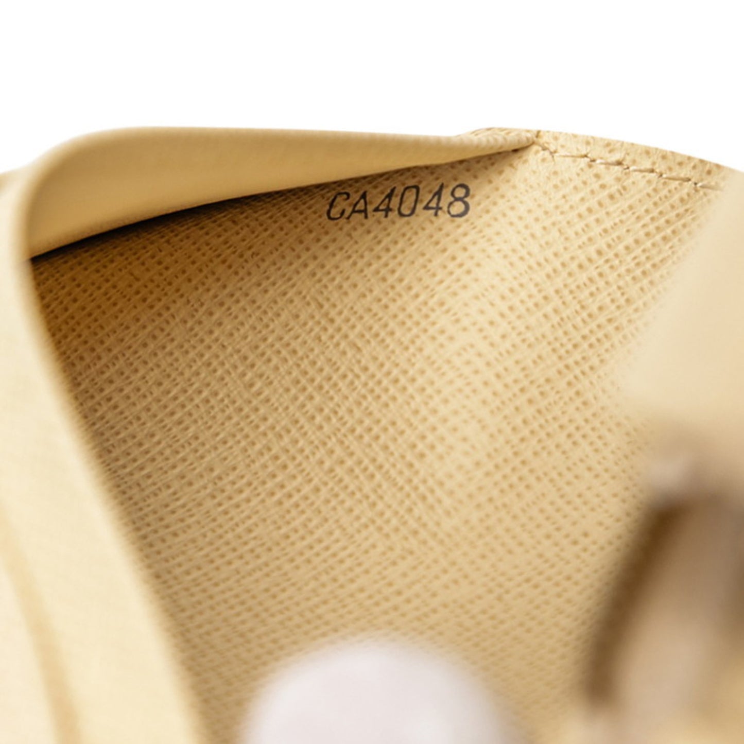 Louis Vuitton Damier Azur Portefeuille Tresor Bifold Wallet N61744 White