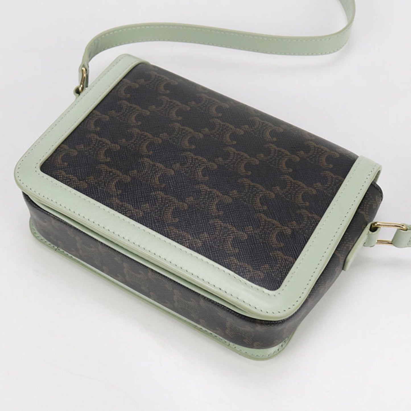 Celine Triomphe Canvas Shoulder Bag