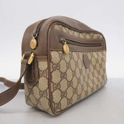 Gucci Gg Supreme Shoulder Bag 001 23 0942 Beige Brown