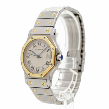Cartier Santos Octagon W2001583 Ivory Dial