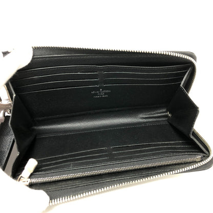 Louis Vuitton N60379 Damier Graphite Zippy Dragonne L-Shaped Long Wallet With Strap