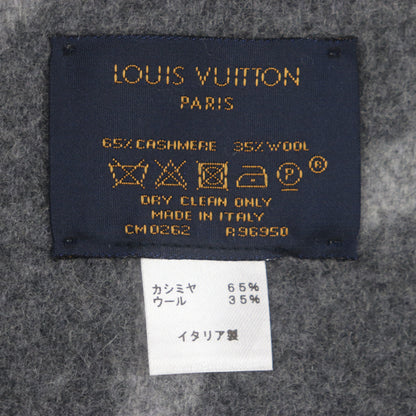 Louis Vuitton 2022 Louis Vuitton Echarpe Earmuffs R96950 Cashmere And Wool With Fringe
