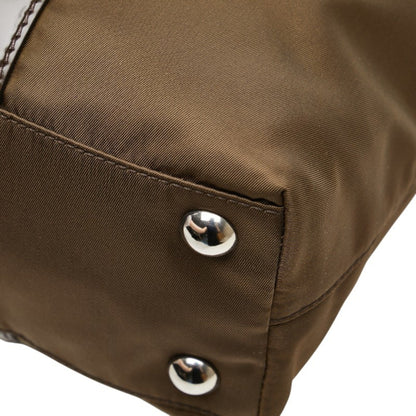 Prada Triangle Logo Plate Handbag/Shoulder Bag