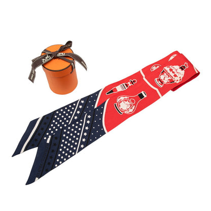 Hermes Herms Twilly Les Flacons Bandana Perfume Bottle Scarf