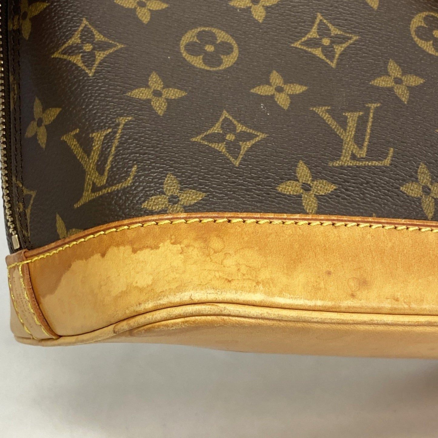 Louis Vuitton Monogram Alma Handbag M51130 Brown