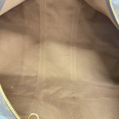 Louis Vuitton Monogram Keepall 55 Boston Bag M41424 Brown