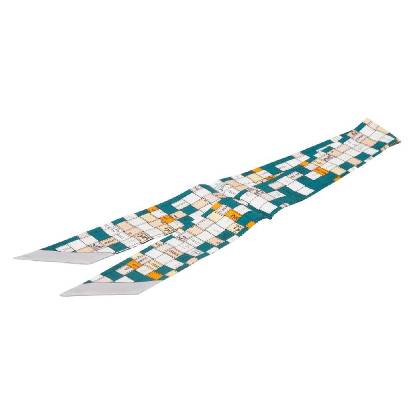 Hermes Herms Twilly Bolduc Au Carre Check Scarf