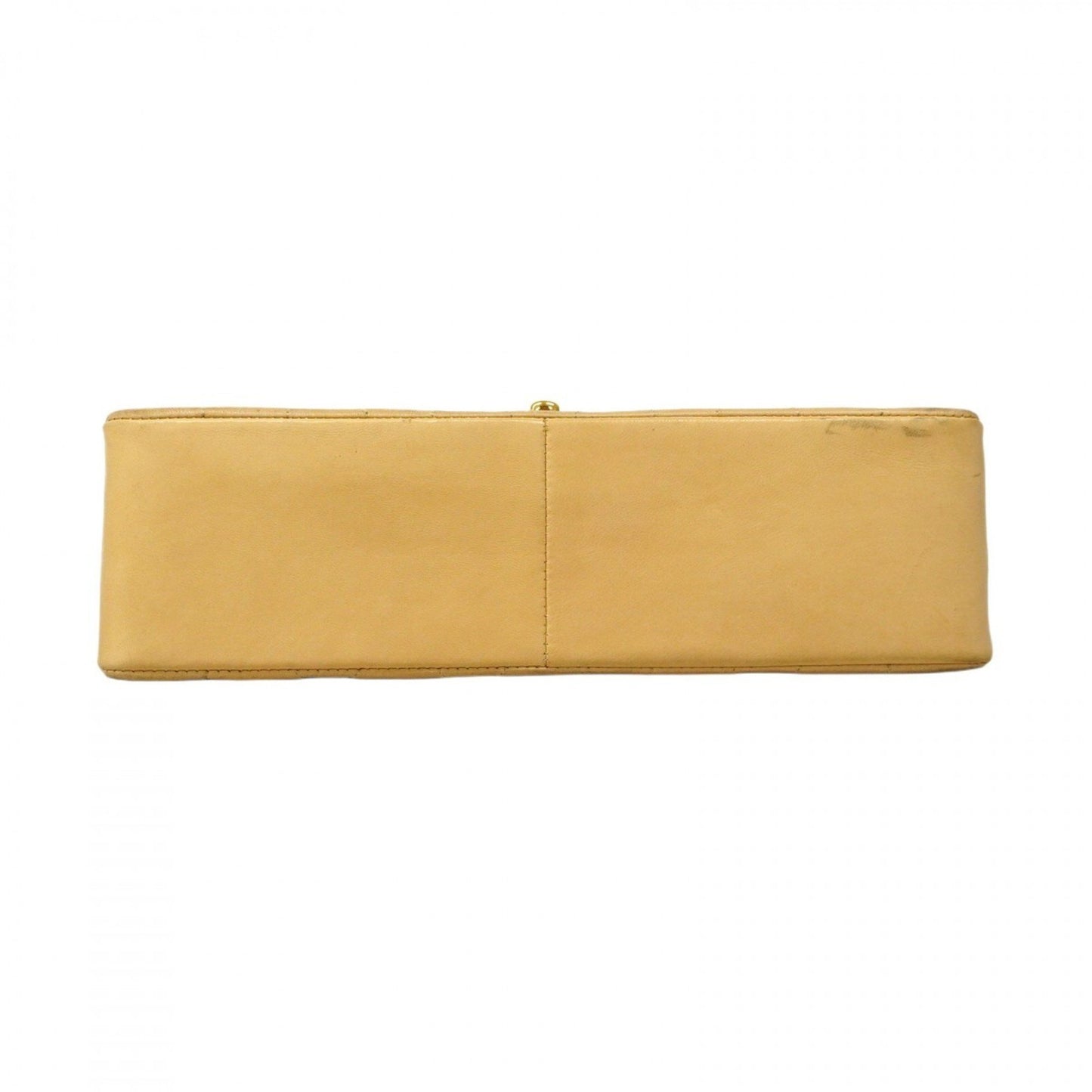Chanel Diana Matelasse Chain Shoulder Bag In Beige Lambskin