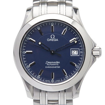 Omega Seamaster 120 Jacques Mayol 2001 Watch 2507.80 Automatic Navy Dial Stainless Steel