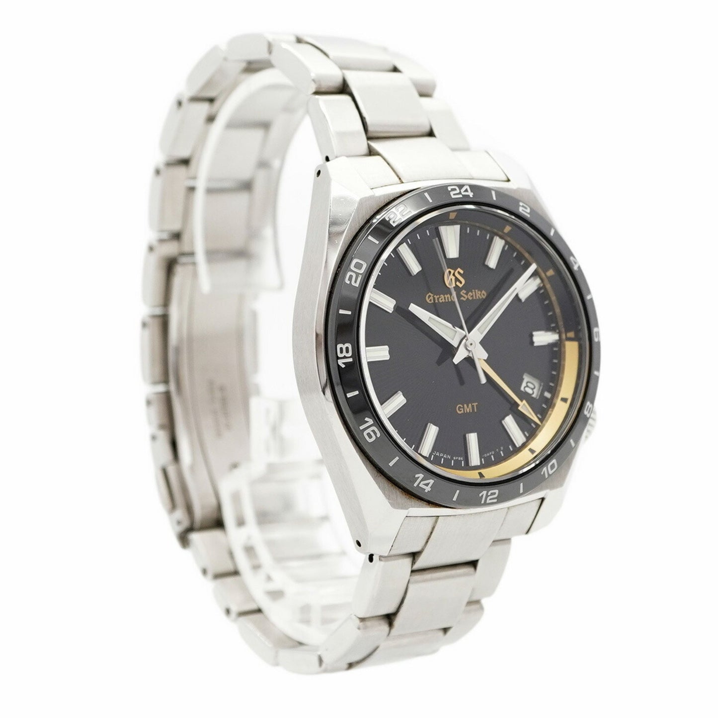 Seiko Grand 9F86-0Ah0 Sbgn023 Black Dial