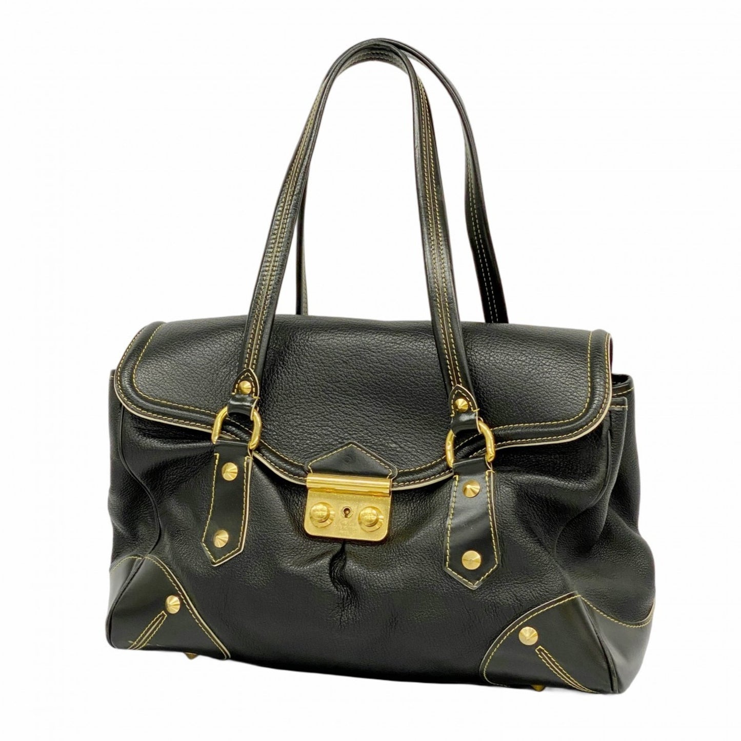 Louis Vuitton Suhali Rapsolu Handbag M95847 Noir