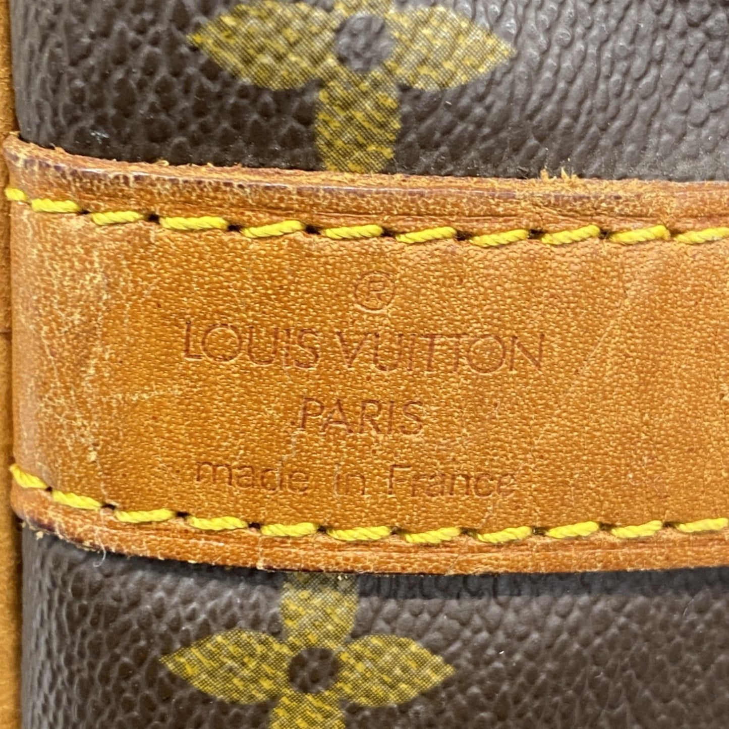 Louis Vuitton Monogram Keepall Bandouliere 60 Boston Bag M41412 Brown