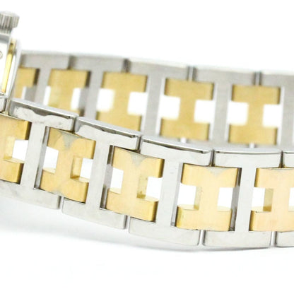 Hermes Clipper Gold Plated Stainless Steel Quartz