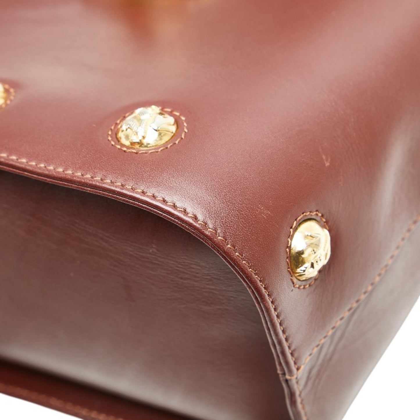 Salvatore Ferragamo Backpack Dq-211 5207 Brown Leather