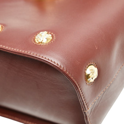 Salvatore Ferragamo Backpack Dq-211 5207 Brown Leather