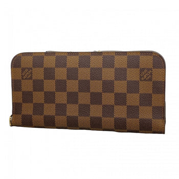 Louis Vuitton Damier Portefeuille Ansolite Long Wallet N63071 Ebene
