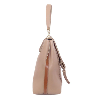 Chlo Chloe One-Shoulder Fringe Shoulder Bag Leather