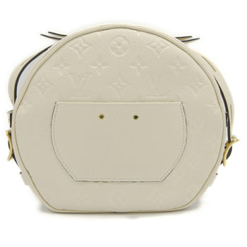 Louis Vuitton Poite Chapeau Souple Monogram Empreinte Creme Shoulder Bag M45276
